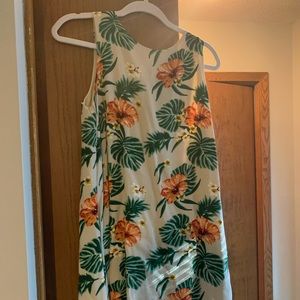 Lulu tropical floral dress